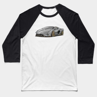 Lamborghini Baseball T-Shirt